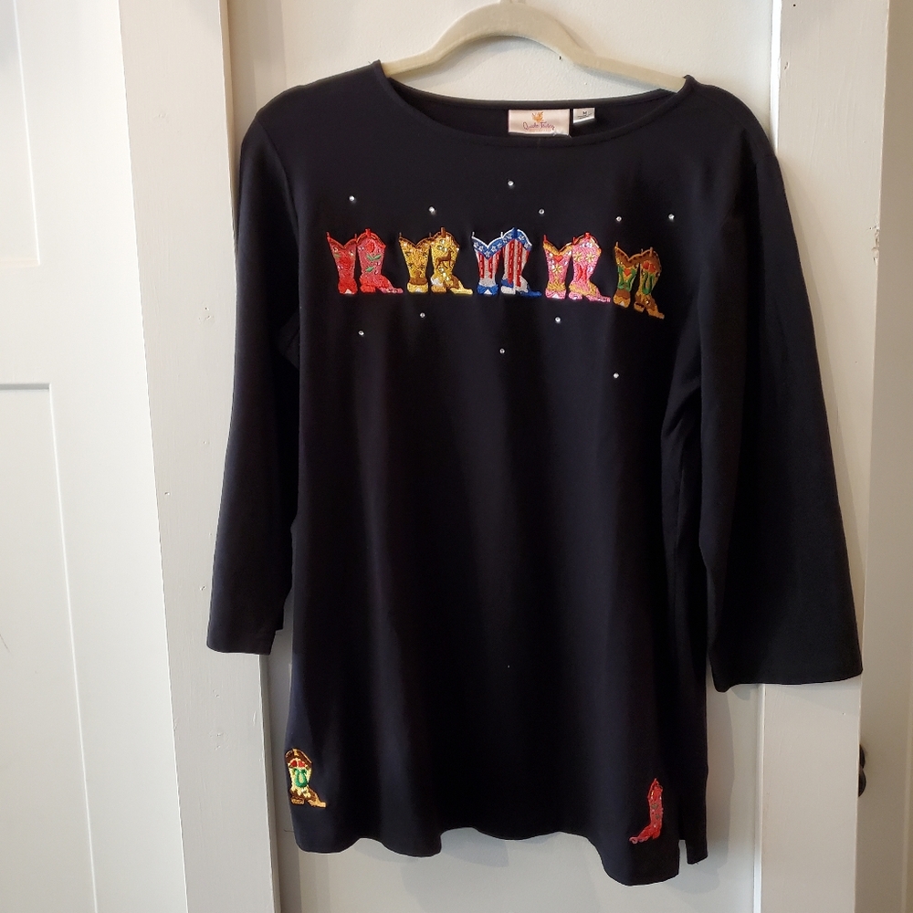 Quacker Factory Top Size M - image 1